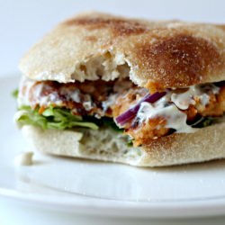 Sweet Potato Burgers with Chipotle