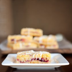 White Chocolate Raspberry Bars