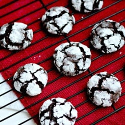 Coffee Chocolate Crinkles