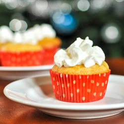 Coquito Cupcakes