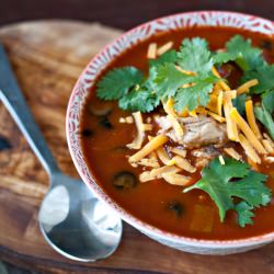 Chicken Enchilada Soup