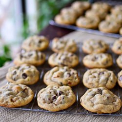Chocolate Chip Toffee Nut Cookies