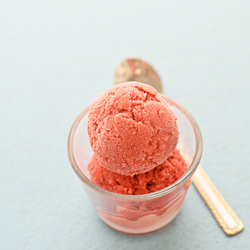 Strawberry Basil Ice Cream