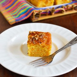 Eggless Carrot Cake