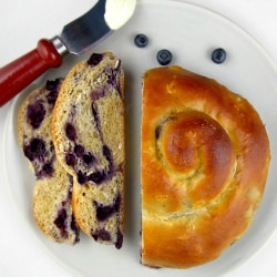 Blueberry Challah Rolls