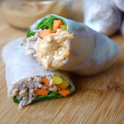 Soba Noodle Salad Rolls
