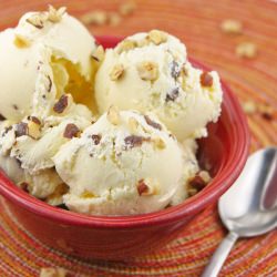 Egg Nog Nutella Ice Cream