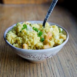 Curried Quinoa Mango Salad