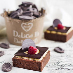 Chocolate Tart with Mango