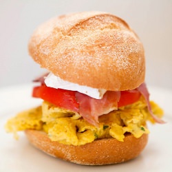 Moroccan Spiced Egg Sandwich