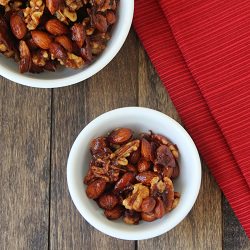 Sweet and Spicy Mixed Nuts