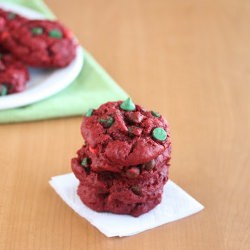 Healthier Red Velvet Cookies