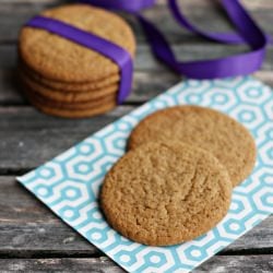 Soft Ginger Molasses Cookies