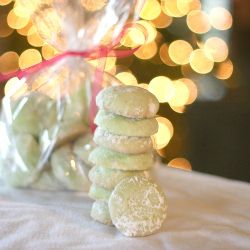 Pistachio Wedding Cookies