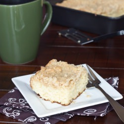 Eggnog Coffee Cake