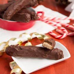 Vegan + Gluten-free Twix Bars