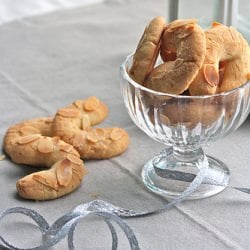 Almond Crescents