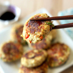 Salmon Tofu Cake