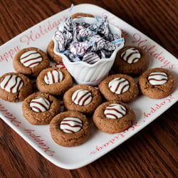 White Chocolate Kissed Gingerbread