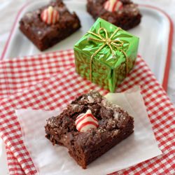 Buried Treasure Mint Brownies