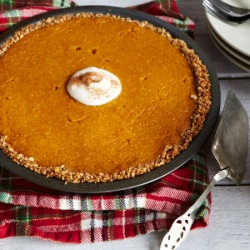 Pumpkin Pie with Gluten-Free Crust