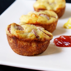 Corn Dog Muffins