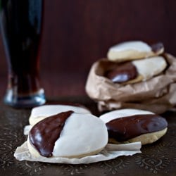 Black and Tan Cookie