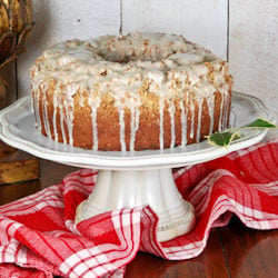 Eggnog Coffee Cake & Crumb Topping