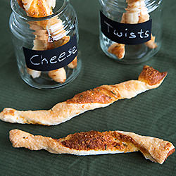 Parmesan Herb Twists