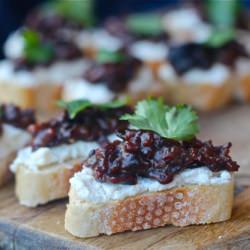 Bacon Jam Crostinis