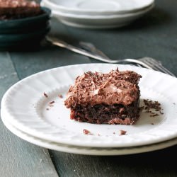 Chocolate Mousse Brownies
