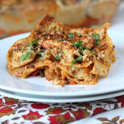 Chipotle Mushroom Lasagna
