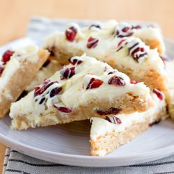 Cranberry Bliss Bars