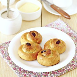 Lussekatter or St. Lucia Rolls