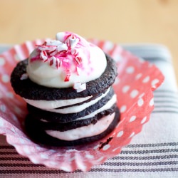 Peppermint Icebox Cupcakes