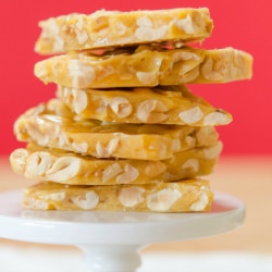 Holiday Peanut Brittle