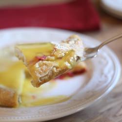 Cranberry Almond German Pancakes