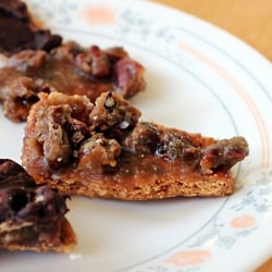 Salted Caramel Chocolate Pecan Bars