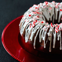 Chocolate-Peppermint Bundt Cake