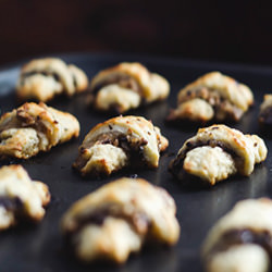Chocolate, Pear & Cardamom Rugelach