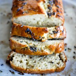 Lavender-Infused Banana Bread
