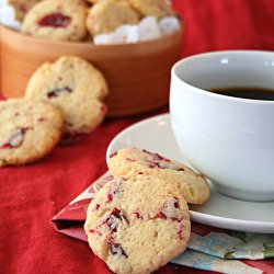 Cranberry Ginger Butter Cookies
