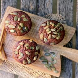Whole-Grain Spice Mufffins