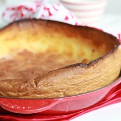Cinnamon Sugar Dutch Baby