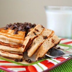 Chocolate Chip Cookie Pancakes