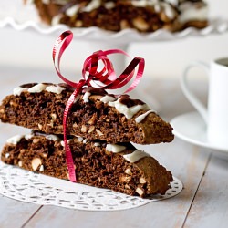 Chocolate Hazelnut Biscotti