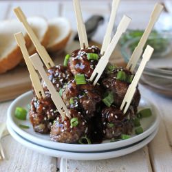 Hoisin Asian Meatballs