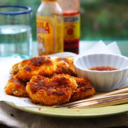Baked Buffalo Chicken Nuggets