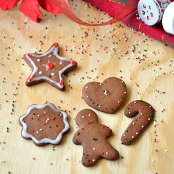 Chocolate Cut Out Cookies