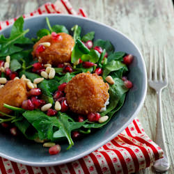 Fried Goat’s Cheese Salad